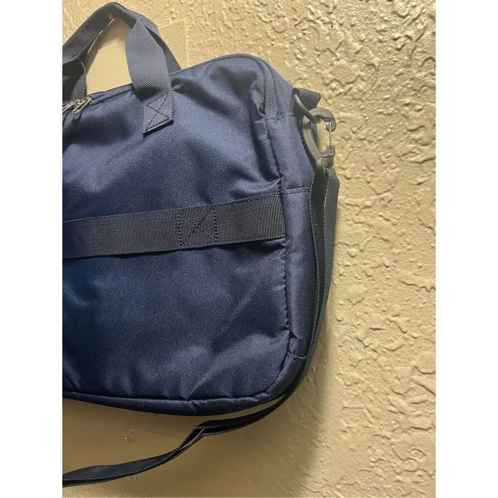 Bella Russo 17” Navy Laptop Bag NEW NO TAGS